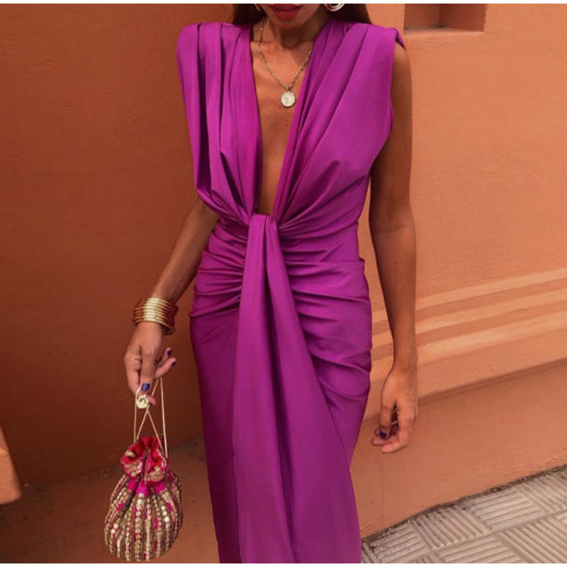 Vestido De Verano Elegante Y Ligero Para Mujer