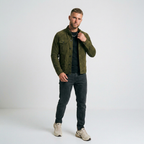 Sobrecamisa Soft-Touch Hombre con Corte Estructurado