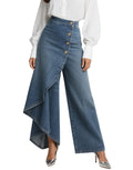 Women's Crossover Jeans, Mid Rise