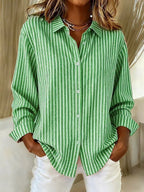 Jimena | Camisa de Rayas con Botones