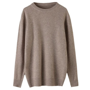 Herrenpullover aus 100 % Kaschmir mit eleganter Passform