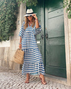 Vestido Boho Elegante Para Mujer – Corte Fluido