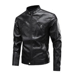 Chaqueta De Piel Tipo Aviador Estilo Piloto