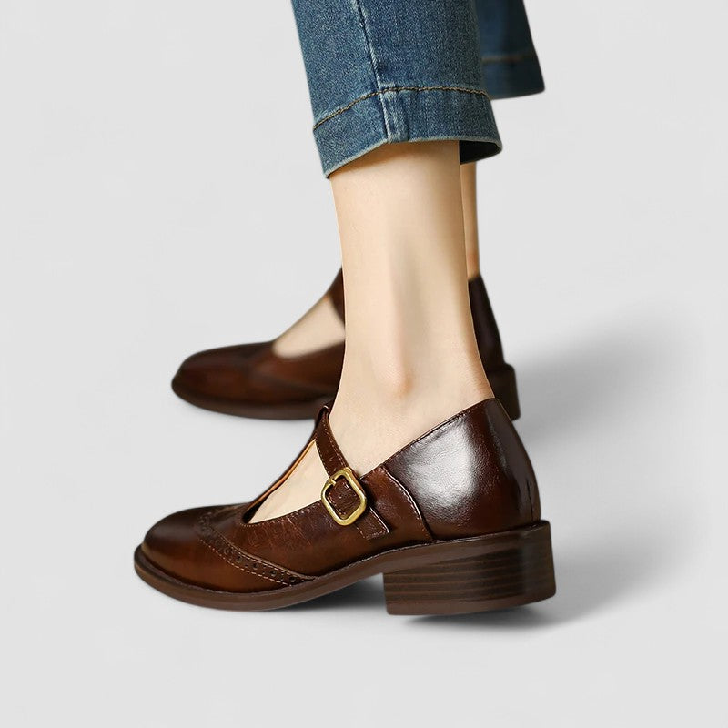 Zapatos Ortopédicos Mary Jane Gianna Con Correa En T