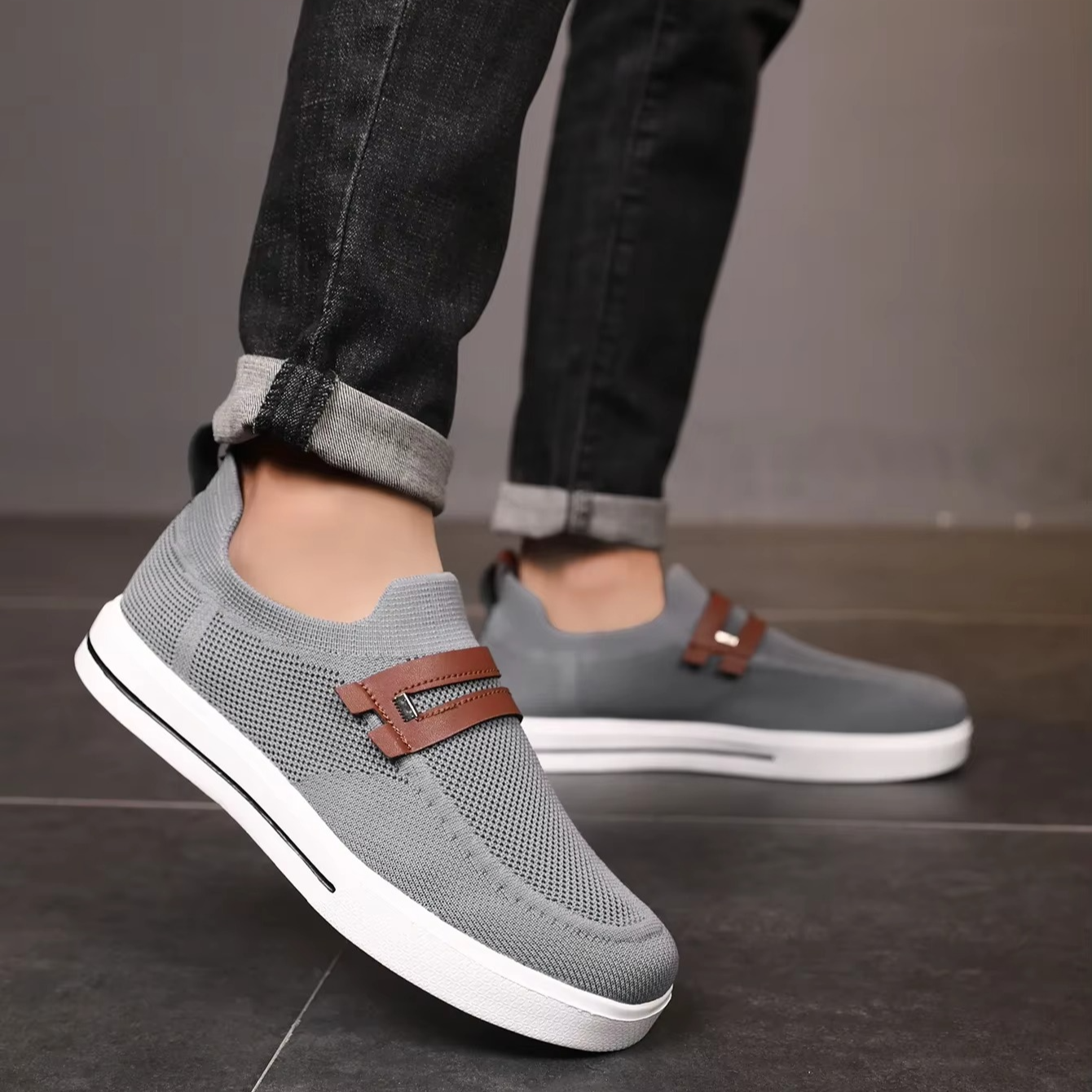 Herren-Sneaker Air Knit Leicht und Atmungsaktiv