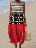 Jane™ | Color Block Midi Dress