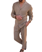 Conjunto De Lino Para Hombre Auckland 100% Transpirable