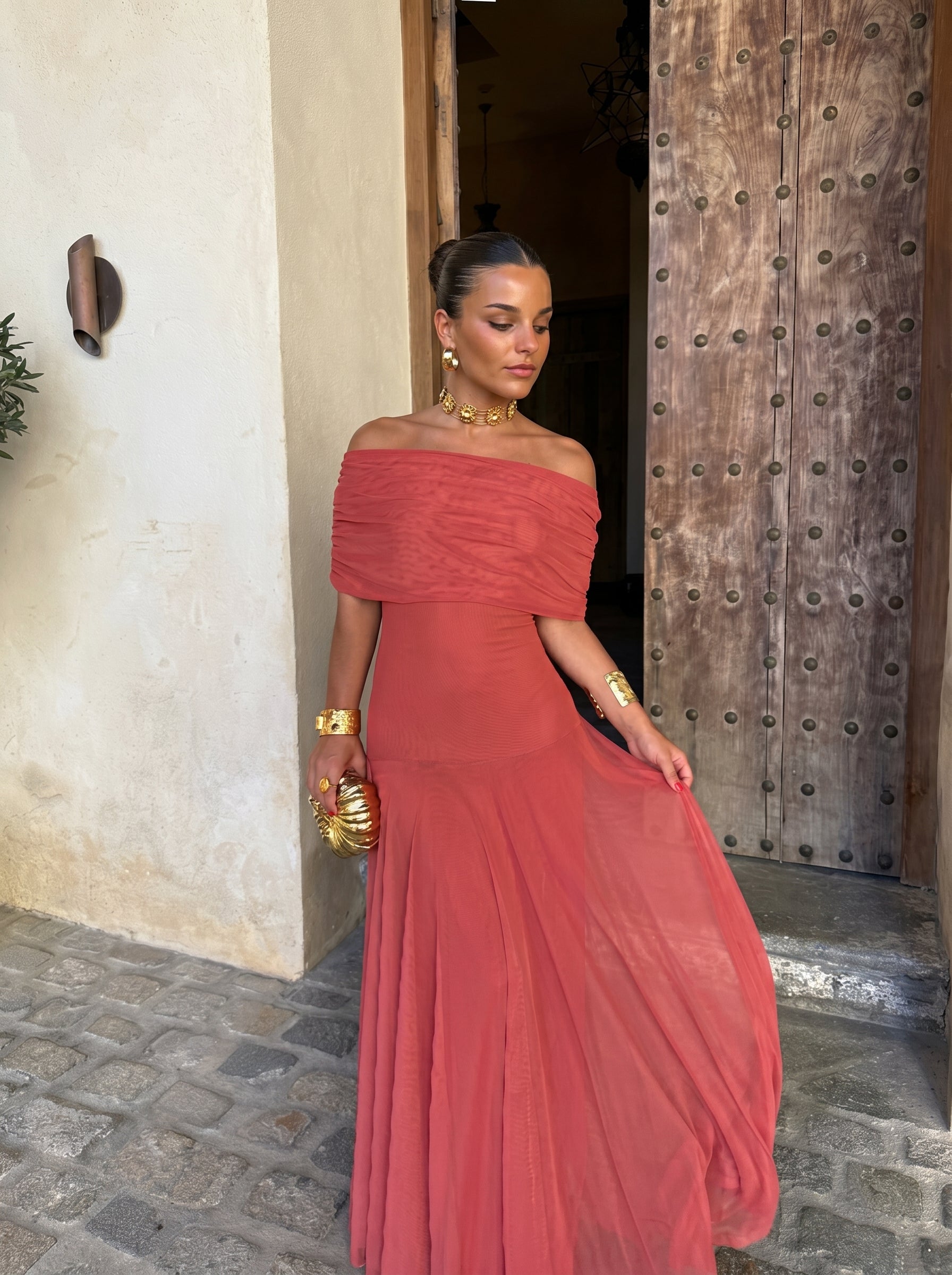 Toledo | Linen and Silk Dress