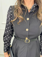 Conjunto Pantalón Y Chaleco Con Cinturón En Cintura