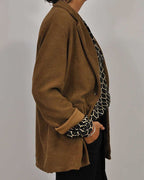 Blusa Geométrica Mujer De Corte Holgado Elegante