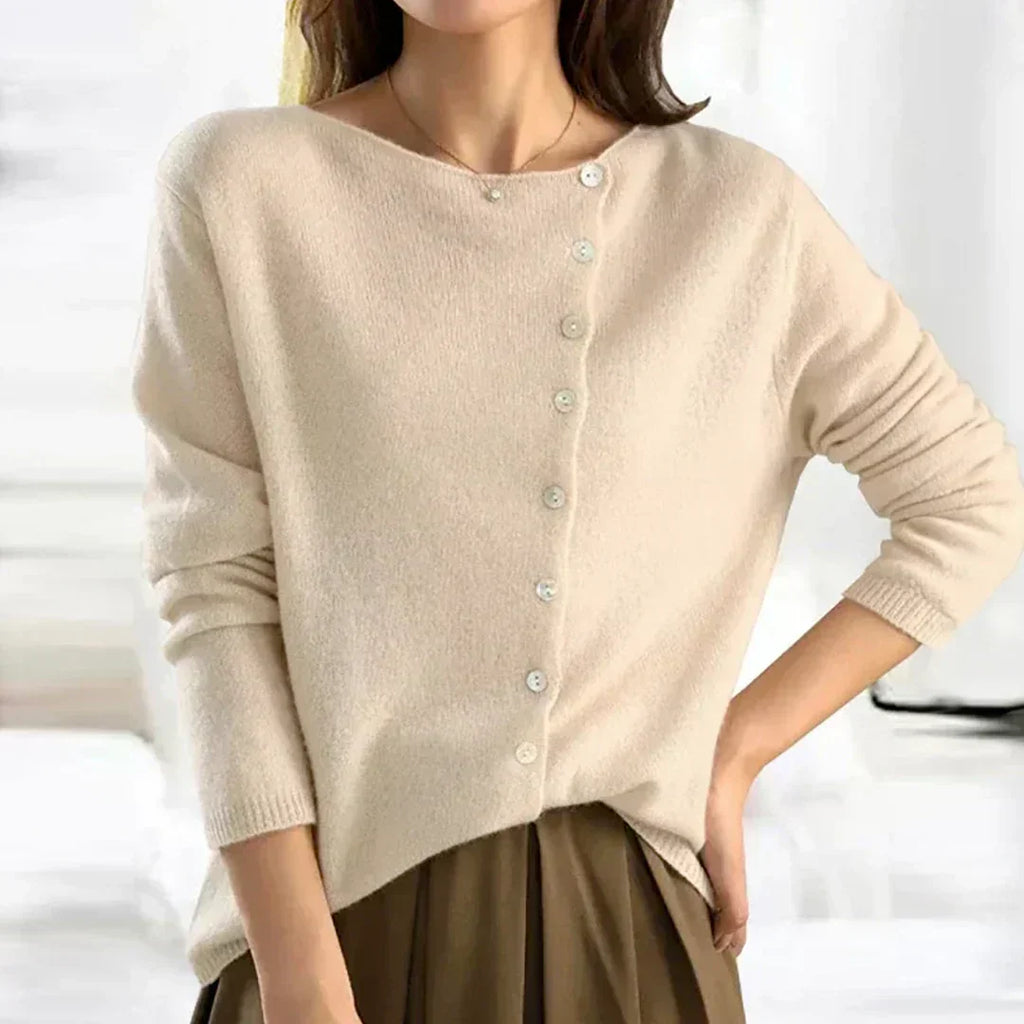 Cárdigan De Punto Suave Mujer – Estilo Casual Chic