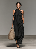 Lora | Vestido Maxi con Bolsillos