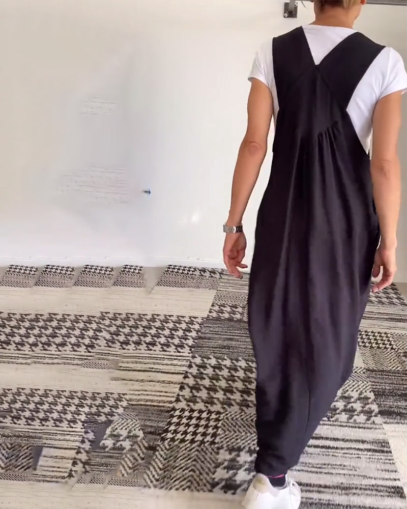 Freizeitkleid mit verstellbaren Trägern