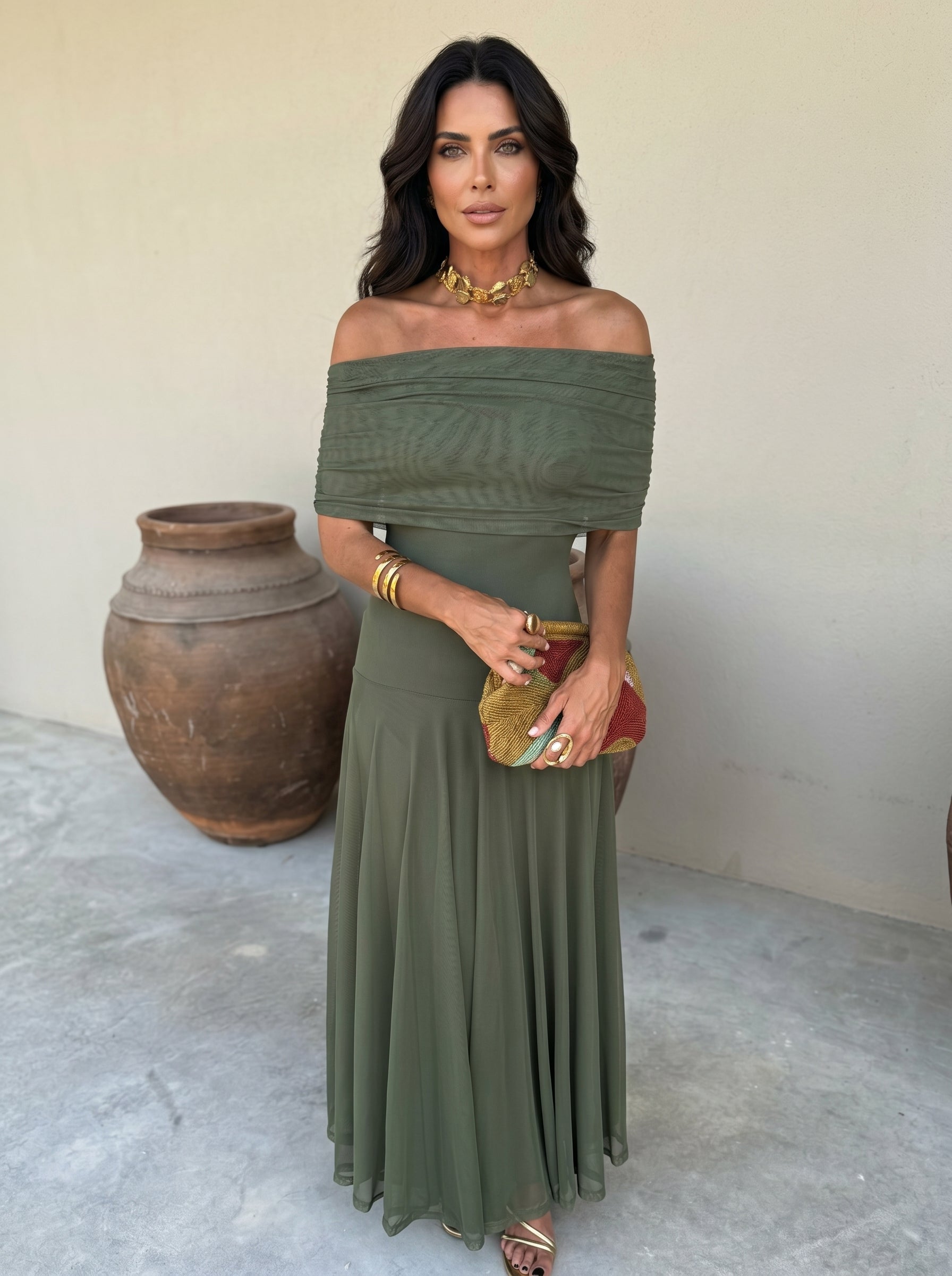 Toledo | Linen and Silk Dress