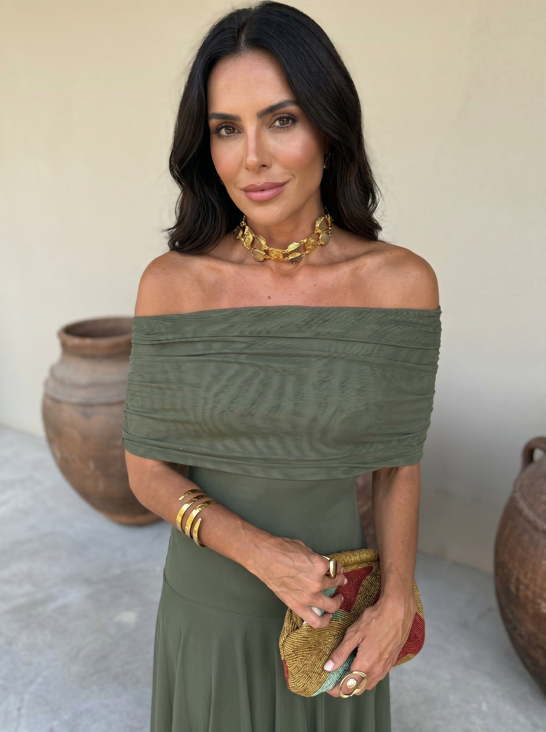Toledo | Linen and Silk Dress