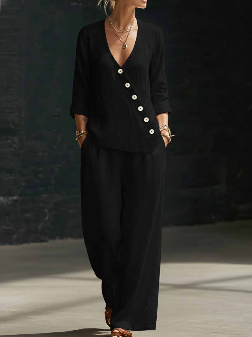 Conjunto Básico Femenino Cómodo y Elegante Diario