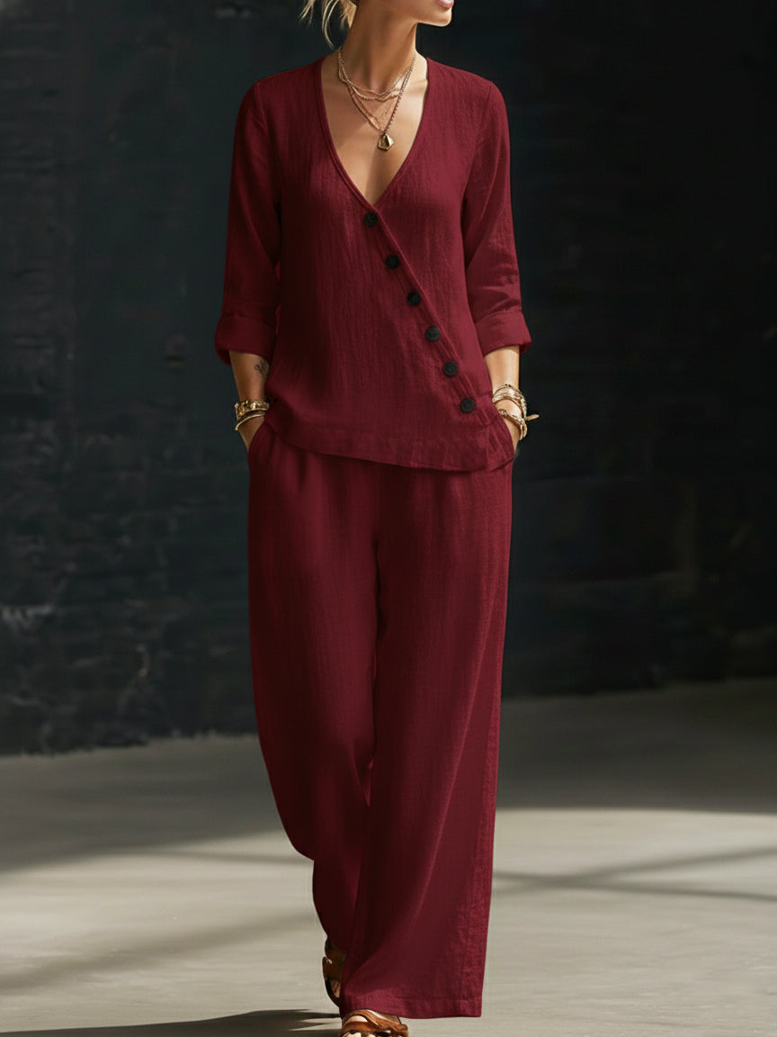 Conjunto Básico Femenino Cómodo y Elegante Diario