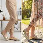 LUMIRA™ ┃ Woven Braided Fabric Clogs with Square Toe