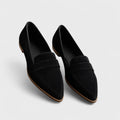 Women's Orthopedic Leather Loafers – Non-Slip Sole