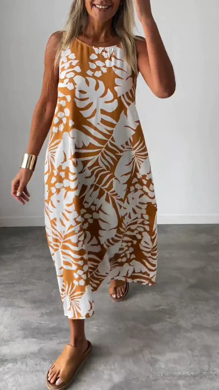 Vestido Floral Cómodo y Elegante para Mujer