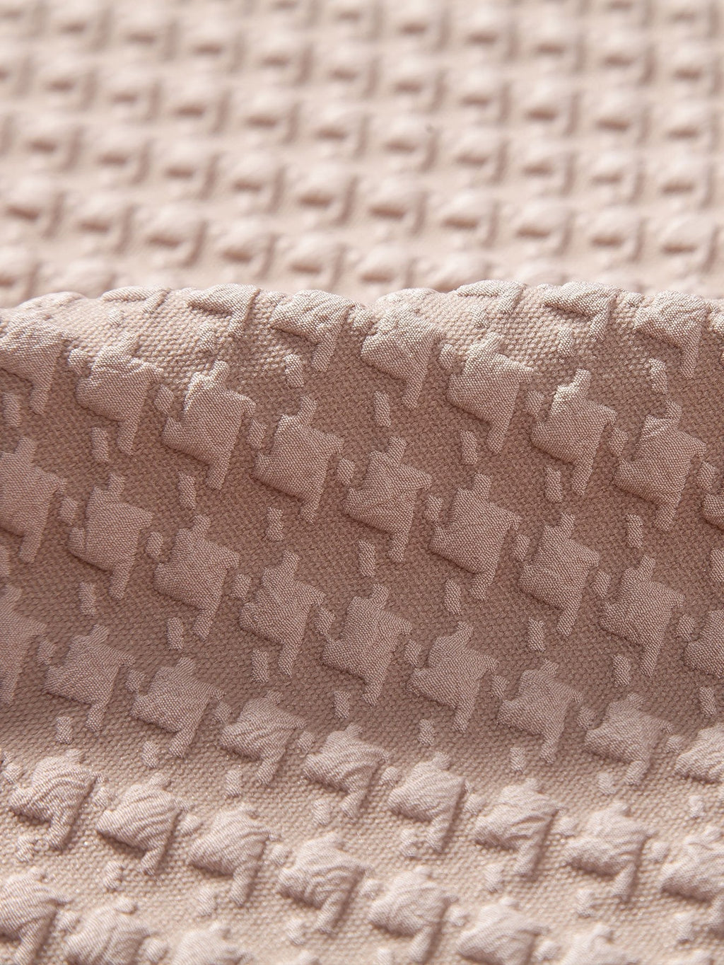 Conjunto Camisa Cubana Jaquard Pata de Gallo y Pantalón de Lino