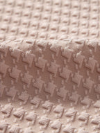 Conjunto Camisa Cubana Jaquard Pata de Gallo y Pantalón de Lino