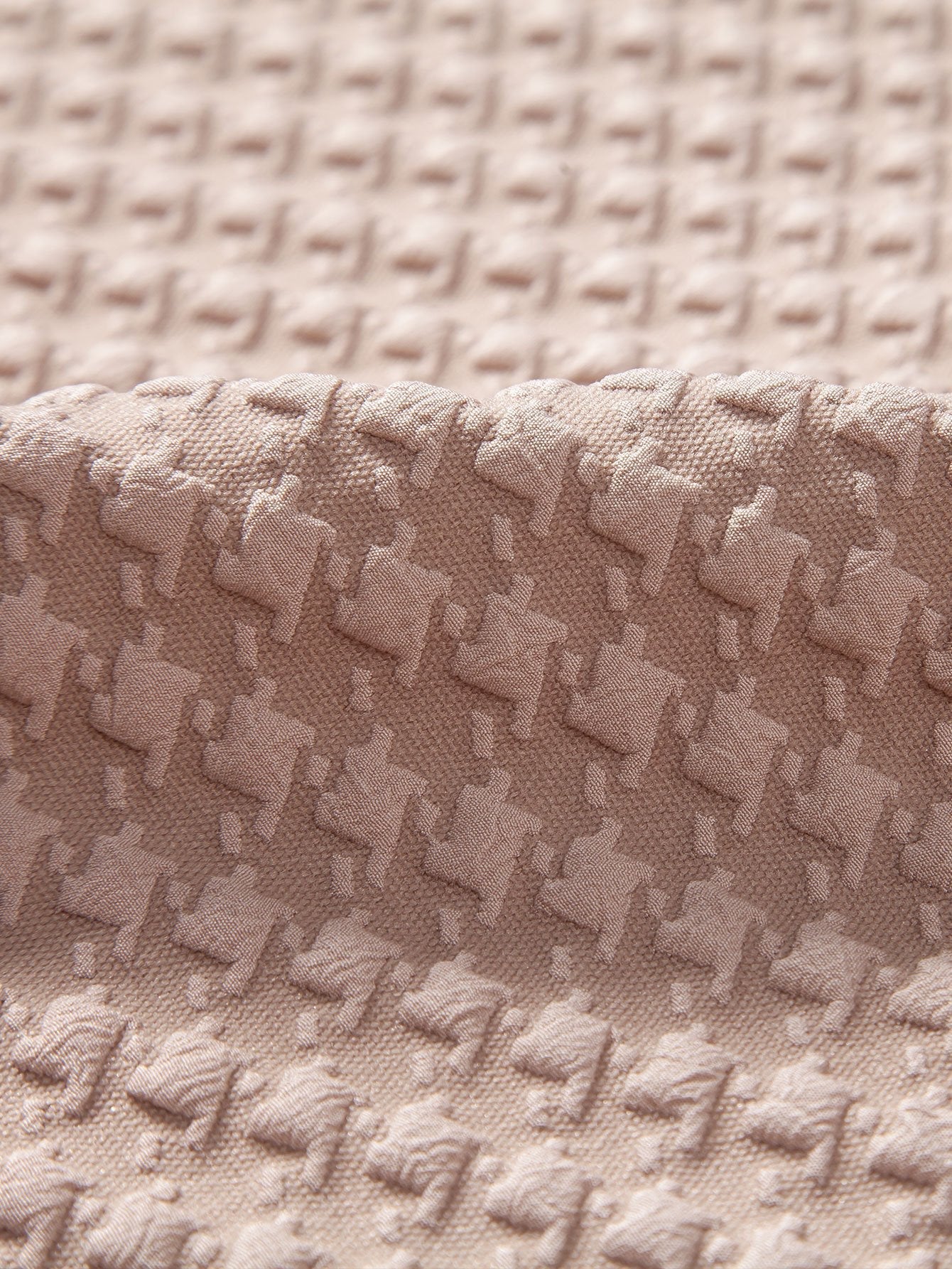 Conjunto Camisa Cubana Jaquard Pata de Gallo y Pantalón de Lino