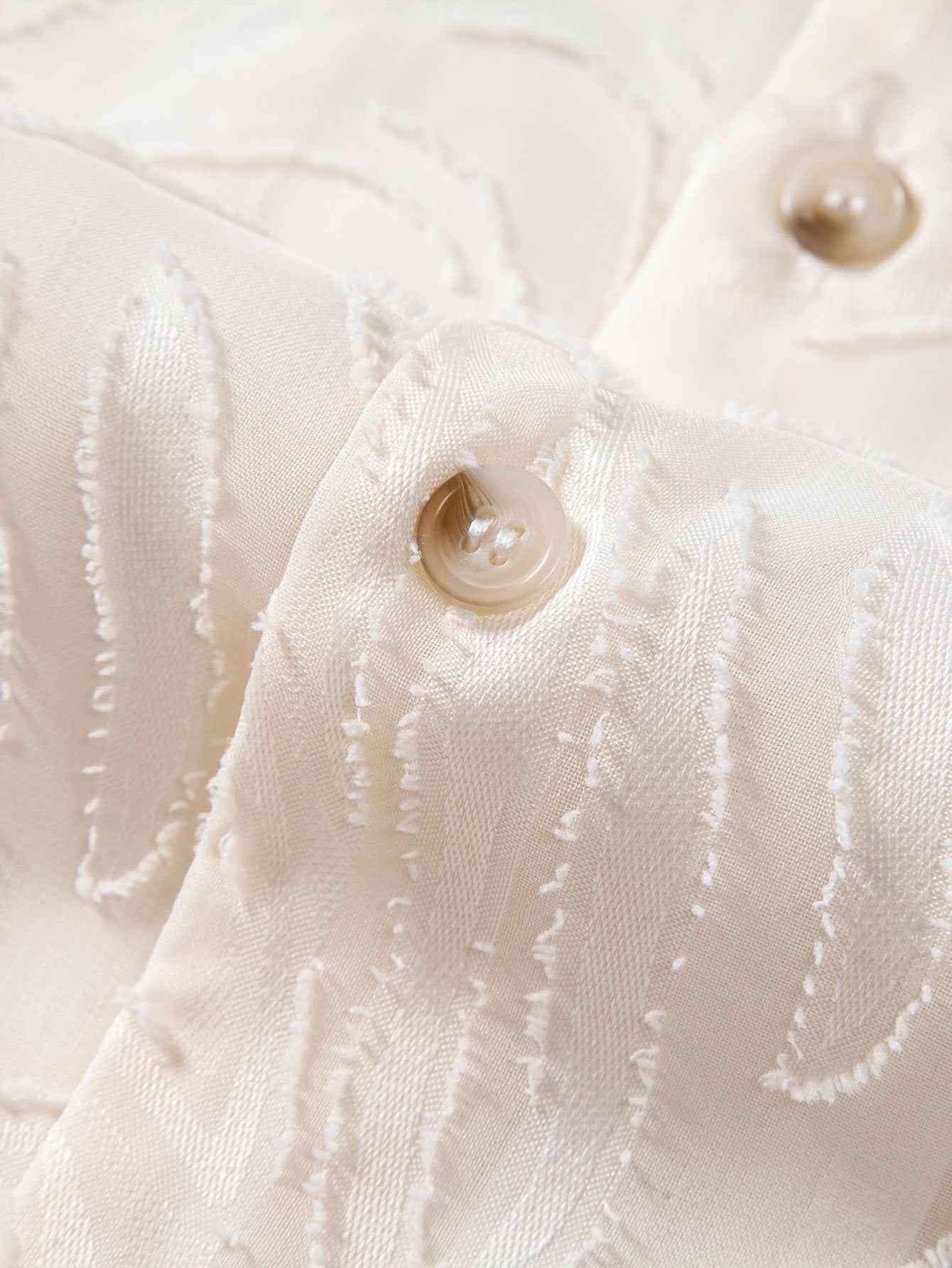 Conjunto Camisa Cubana Jacquard y Pantalón Recto Lino