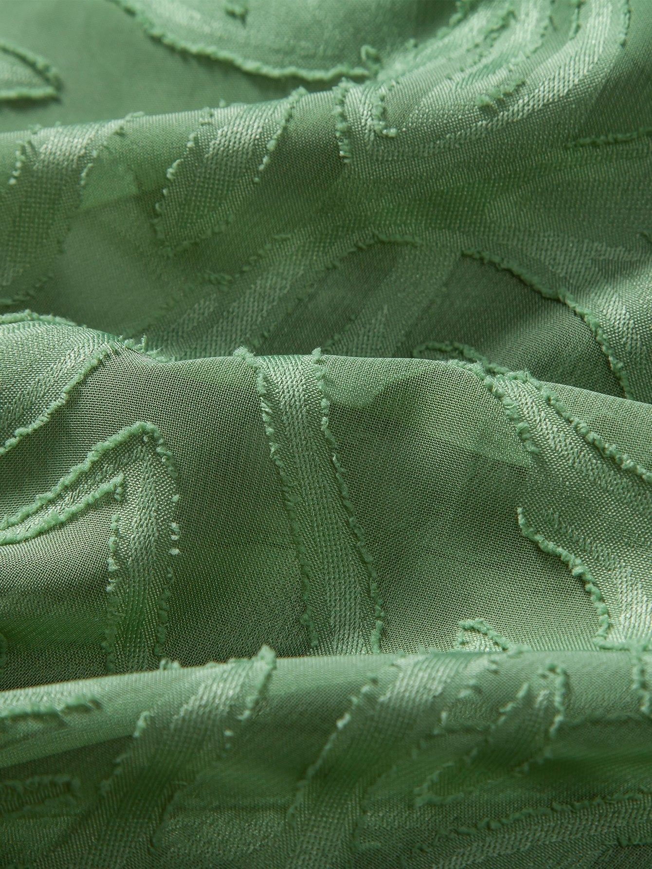 Conjunto Camisa Cubana Jacquard y Pantalón Recto Lino