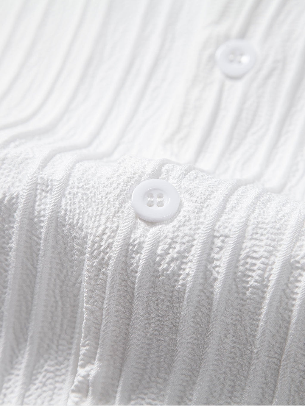 Conjunto Camisa Cubana Jacquard a Rayas y Pantalón