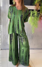 Conjunto Casual Estampado Marie de Dos Piezas