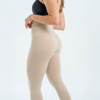 3D-Leggings mit leichter Kompression, drainierend und Anti-Cellulite