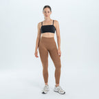 3D-Cellulite-Drainage-Leggings Braun