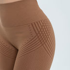 3D-Cellulite-Drainage-Leggings Braun