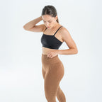 3D-Cellulite-Drainage-Leggings Braun
