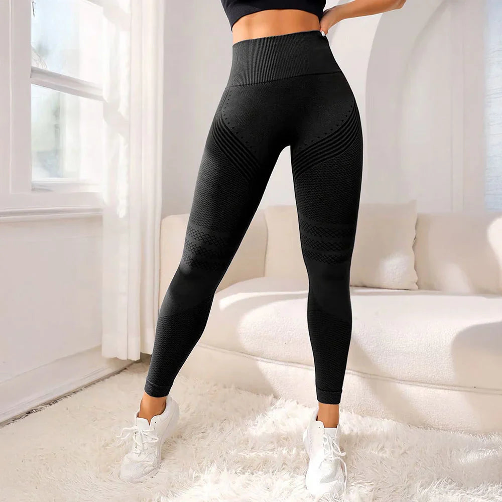 Antizellulitis 3D-Leggings mit leichter Kompression