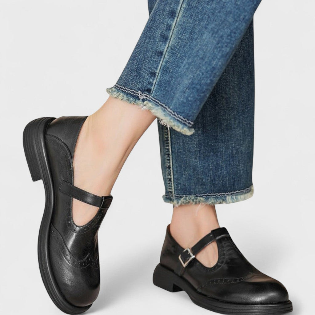 Elegante und bequeme Pumps aus Öko-Leder Elisa