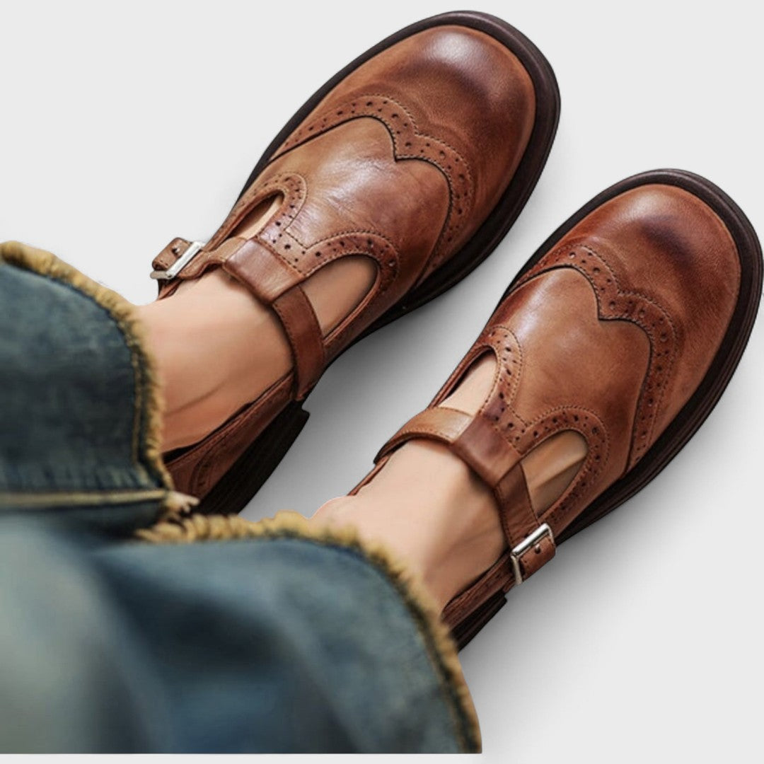 Elegante und bequeme Pumps aus Öko-Leder Elisa