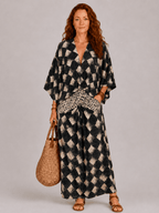 Maelia | Mediterranean Mosaic Dress